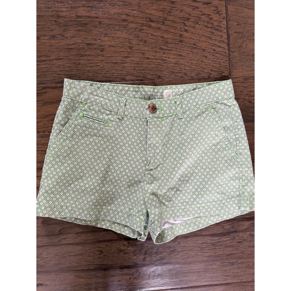 GAP Women's Patterned Shorts Size 00 Tomato Girl